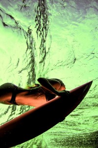 spirulina and sea